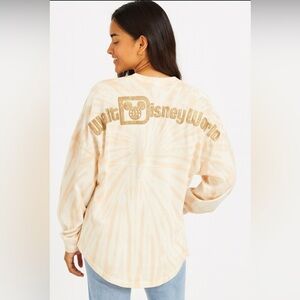 Walt Disney World Spirit Jersey Briar Rose Gold Tie Dye Oversized XS